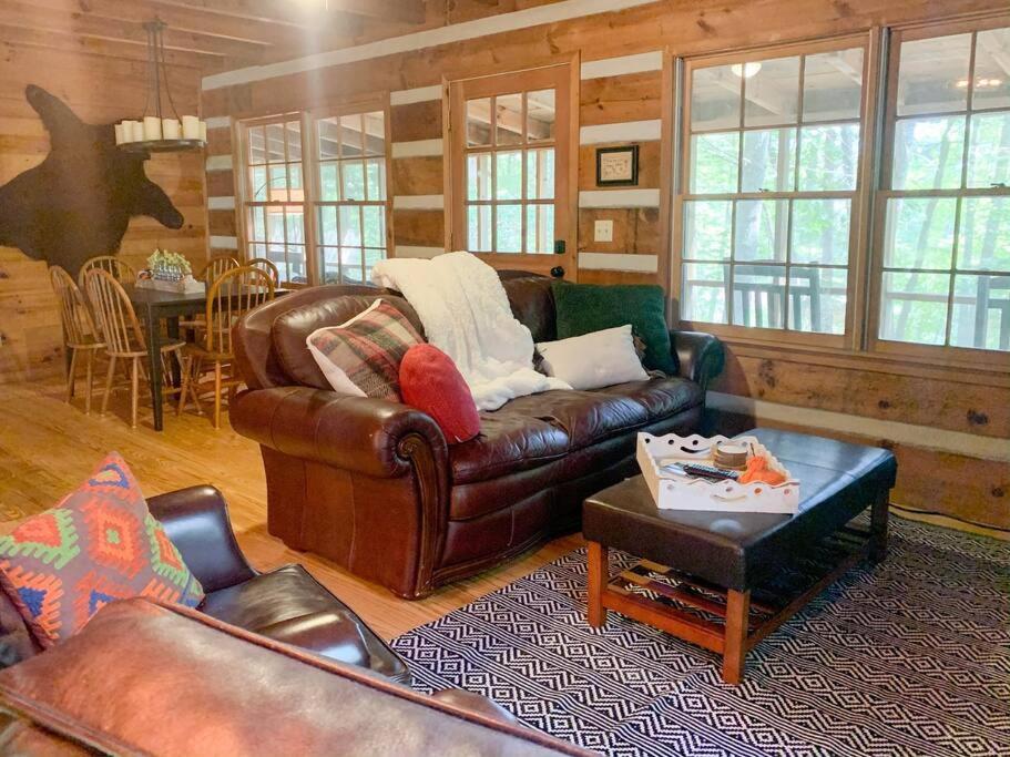 Villa Hot Tub, Porch Swing Bed, Fire Pit, Aska Adventure Blue Ridge Exterior foto